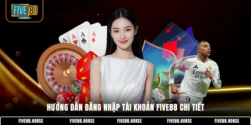 Hướng dẫn đăng nhập tài khoản FIVE88 chi tiết