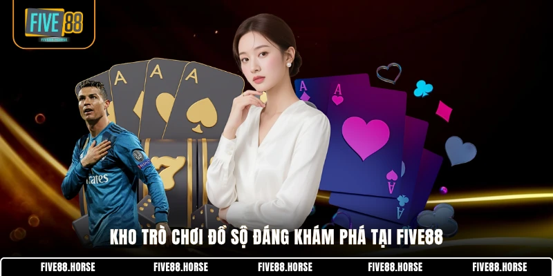 Kho trò chơi đồ sộ đáng khám phá tại FIVE88